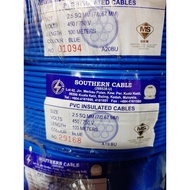(EMAL SIRIM, 1 Roll) SOUTHERN Cable Grade A SIRIM Cable EMAL Cable 1.5mm 2.5mm Single Layer 100% Pure Copper Cable