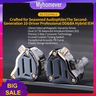 Earbuds Headphone 4-Level Tuning Switch Three-Unit Metal In-Ear HiFi Music Earphones for DJ Musician