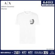 Armani Exchange เสื้อยืดผู้ชาย รุ่น XM000556-AF10358-U0009 - สีออฟไวท์