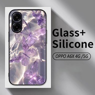 HP Glitter Glass Softcase FOR OPPO A6X 4G 5G/ - Casing OPPO A6X 4Ghp 5G/ - K128