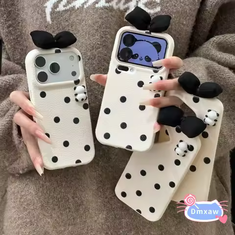 Cute Panda Phone Case For OPPO Reno 15 14 13 11 9 8 Pro 7 Lite 8Z 7Z 6 5 5K 4Z Find X9 X8 X8S X7 R17
