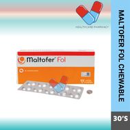 MALTOFER FOL 30S CHEWABLE TABLETS