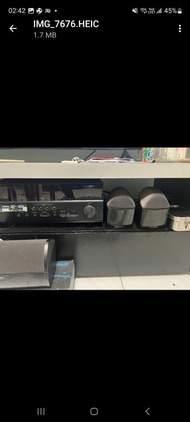 Mirage Nanosat Prestige 5喇叭   Yamaha Rx-V673擴音機   Famous Audio FA-Sub 8x低音炮