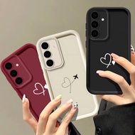 Airplane Route Love Heart Shell For Xiaomi Mi POCO X7 Pro F7 Ultra X5 X6 F5 M6 M7 Pro Phone Case Mat