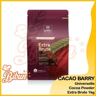 CACAO BARRY Extra Brute / Rouge Ultime / Plein Arome Cocoa Powder Fat 20/24% France Alkalised 1kg Se