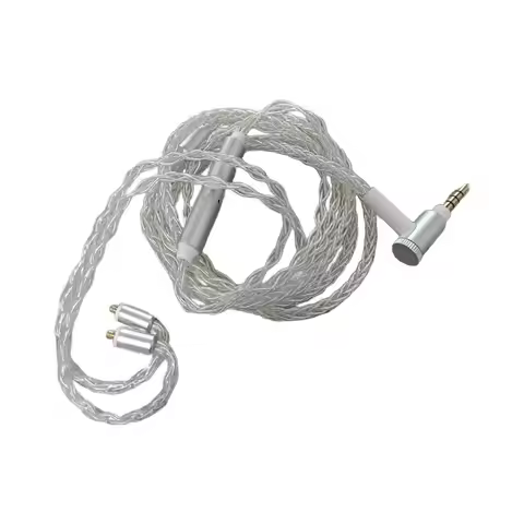 3.5mm Jack to MMCX Cable 1.1m for AUDIOSENSE TK200 For TK100 T100 and For Shure SE215 SE315 SE425 SE