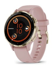 Garmin - Venu 3s Dust Rose with Soft Gold Buckle