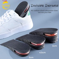 SUBEI1 Elevator Shoes Cushion Heighten Unisex Men Heel Insert