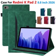For Xiaomi Redmi K Pad2 8.8 inch 2026 Fashionable Business Stand Flip Tablet Case for k pad2 8.8'' P