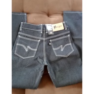 MEN'S LONG JEANS SELVEDGE DENIM/SELVEDGE DENIM ACCENT 15 OZ SELVEDGE CONVECTION/