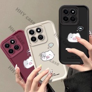 For Honor 200 Smart 5G Case Honor X7C 5G Case Cute Cat Cartoon Anti-drop High-value Silicone Soft Ca