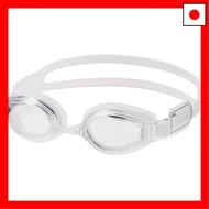 SWANS SJ-24N CLA Clear Swimming Goggles, Made in Japan, for Children Ages 6-12