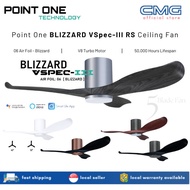 [PO ECO FAN] POINT ONE TECHNOLOGY BLIZZARD 06 SERIES VSPEC-III 43 / 52 INCH 3 BLADE SMART CEILING FA