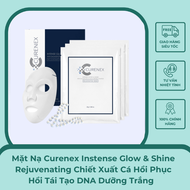 Mặt Nạ Curenex Instense Glow & Shine Rejuvenating Chiết Xuất Cá Hồi Phục Hồi Tái Tạo DNA Dưỡng Trắng