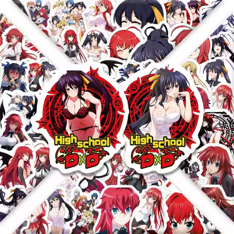 10/30/50/100PCS Japan Anime High School DXD Graffiti Decorative Stickers Notebook Shoe Rack Wardrobe