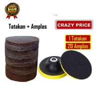 Sandpaper coaster set