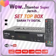 SUPER JERNIH...SET TOP BOX TV PAKET LENGKAP PENERIMA SIARAN DIGITAL QUALITAS SIAP PAKAI /SET TOP BOX UNTIK TV TABUNG DAN TV LED  GAMBAR SUPER JERNIH /SET TOP BOX ADVANCE /SET TOP BOX FLECO /SET TOP BOX RINREI /SET TOP BOX LUBY