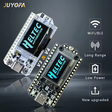 Heltec WiFi LoRa 32 V3/V4 ESP32 S3 SX1262 Dual-core Dev Board 21/28dBm for LoRaWAN Meshtastic IoT 86