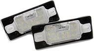 2x LED Licence Number Plate Light White Canbus, for 99-07 Fabia I 6Y 98-05, for Jetta, for Bora, A4 