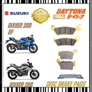 SUZUKI DISC BRAKE PADS  GIXXER 250 GIXXER 250 SF GOLD QUALITY
