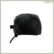 [dreamedge] Outdoor Microphone Windscreen Furry Artificial Windshield Mic Cap for Zoom H5studio Stud