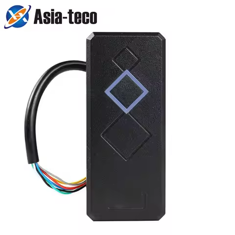 125khz/13.56Mhz Card Reader Wiegand 26/34 Card Reader LED Indicators Security RFID EM ID Card Access