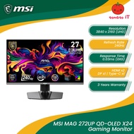 MSI MAG 272UP QD-OLED X24 Gaming Monitor - 3840x2160/240Hz/0.03ms/HDMI/DP/Type-C