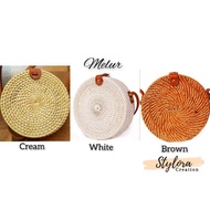 2021 [OFFER/READYSTOK] Beg ROTAN BALI Plain Sulaman SALE Beg Bawah RM50 Bag Murah Pantai Beg OOTD Tr
