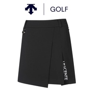 [DESCENTE] GOLF DESCENTE] GOLF Ladies GOLF Skirt A-Line Hakama (Black)