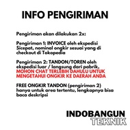 Tandon Tangki Air Bak Persegi Kotak Terbuka Profil Tank 500 Liter