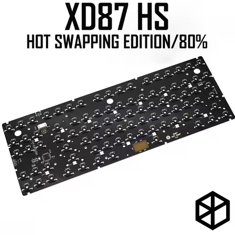 hot swappable xd87 HS XD87 for Mechanical Keyboard Kit 80% Supports TKG-TOOLS Support Underglow RGB 