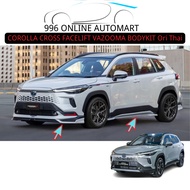 TOYOTA COROLLA CROSS FACELIFT VAZOOMA BODYKIT FRONT SIDE AND REAR SKIRTING BODYKIT WITH PAINT ABS MA