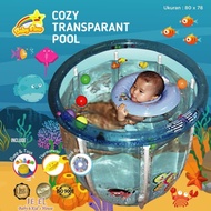 Baby Flow Baby Spa Cozy Transparent Pool 80 x 78 cm