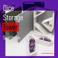 Dice Tower SPELL BOOK Container Box Shake Storage Dice D&D Dungeons Dragons DnD MTG Accessories