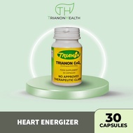 Trianon CoQ-10, 30mg Co-Enzyme Q10 (CoQ10), Heart Health Energy Boost Supplement, 30 Capsules