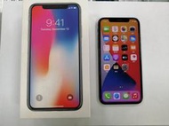 (台中手機GO)Apple iPhone X 64GB 盒裝9成9新中古機