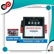 1.5" 4-Digit Solar Meter 1.5" 4-Digit Flowmeter/