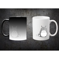 Totoro white mug and magic mug (14oz)