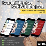 Kad Kahwin Digital | e-Kad Jemputan Majlis Kahwin | Video Jemputan Majlis Kahwin | WF06
