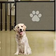 All-In-One Drill-Free Pet Fence, Portable Folding Pet Gate, Adjustable Retractable Pet Gate, Suitabl
