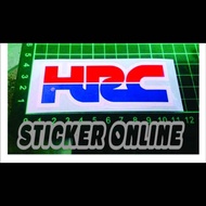 HRC car motorbike Sticker