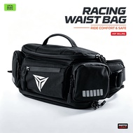 MOTOWOLF Waterproof Waist Pouch Hip Bag Beg Pinggang Bahu Reflective Pouch Biker Rider