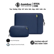 Túi chống sốc Tomtoc Protective 360 cho Macbook Air/Pro 13/ Pro 14/ Pro 16 và Laptop - kèm Túi phụ k