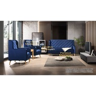Perabot Maslapan Fabric Sofa 1+1+3 Set 1 Seater 1 Seater 3 Seater 1+1+3 Seater