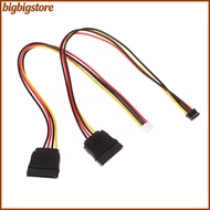 Big PH 2.0mm 4Pin Small Type To 15Pin HDD SATA Power Supply Cable Cord 20AWG Wire For Industrial All