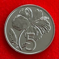 Cook Islands Coin 5 cents 1977 Foreign