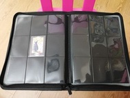附拉錬 9格 咭 簿 (黑) 能放360張 閃卡 能放 龍珠/星矢/BS/VG/Pokemon/WS/數碼暴龍