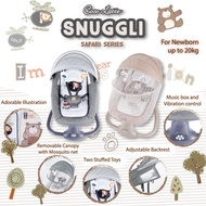 Cocolatte swing chair snuggli safari swing chair