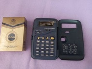 Casio SCR-100 Personal Guard Pocket Calculator 防護警報計算機 計數機中古懷舊品