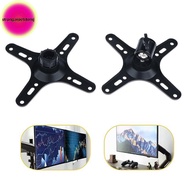 Strongaroetrtomj 1Set Portable Monitor Mounting Bracket Plate VESA 1/4 Inch Screw Hole To 100x100MM 